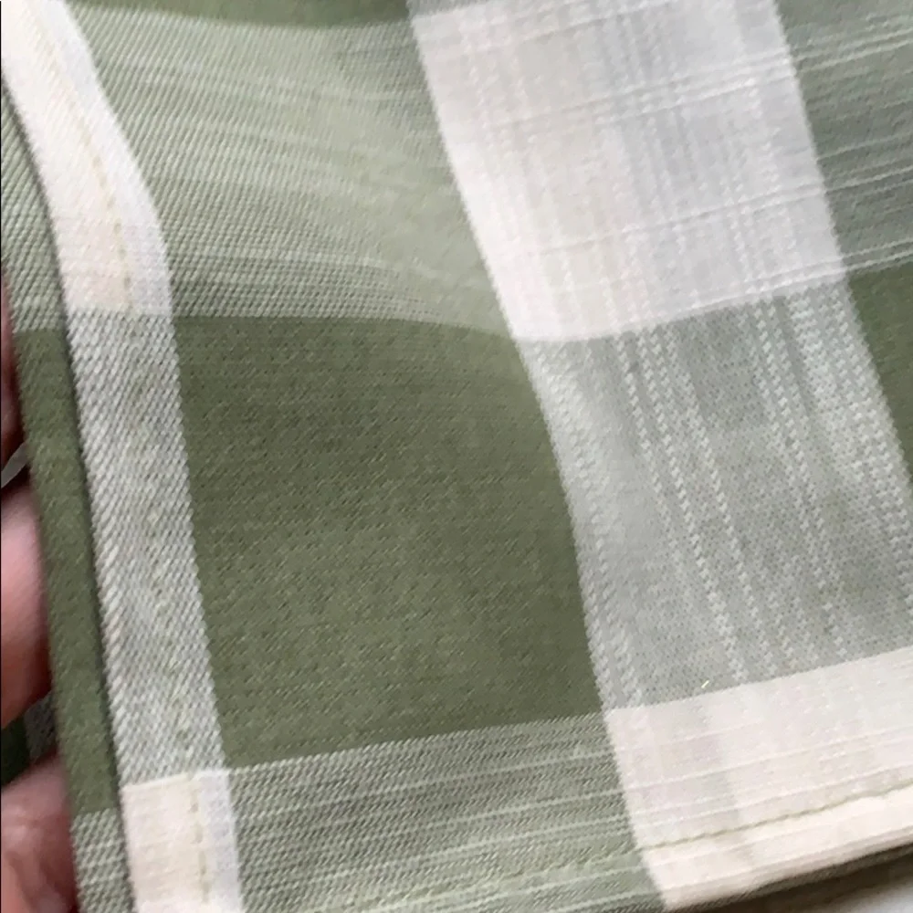Celebrate green checkered‎ napkins table linens
